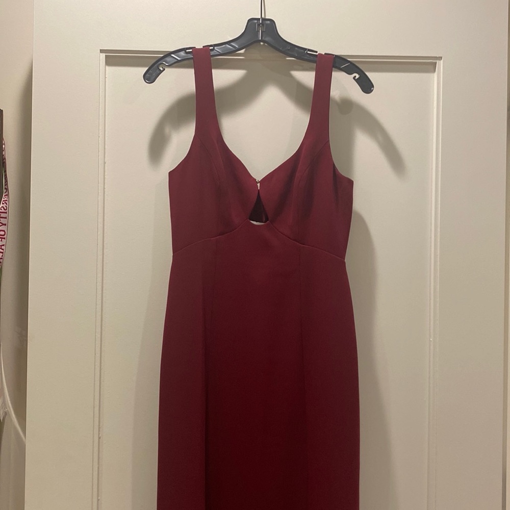 BCBG maxAzria long cocktail dress